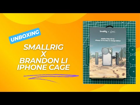 SmallRig x Brandon Li iPhone Cage for videographer