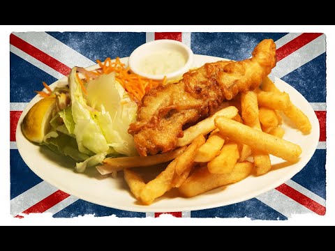 Fish and Chips - Fish and Chips. Sea fish in a super crispy batter and deep-fried potatoes.