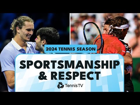 Sportsmanship & Respect Tennis Moments in 2024!