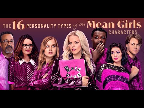 The 16 Personalities of the Mean Girls Characters #shorts