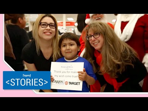 Boy With Leukemia Granted Make-A-Wish Shopping Spree | Zappos Stories