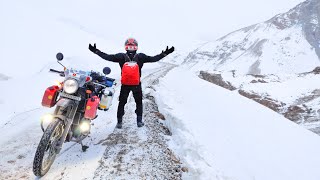 World's highest Post office hikkim ❄️🏔️🏍️ Spiti valley| Royal Enfield Himalayan | @Lehexpress