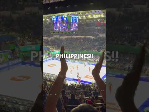 ワールドカップ🏀開催国で大盛り上がり🔥#philippines #jordanclarkson #fibabasketballworldcup #worldcup