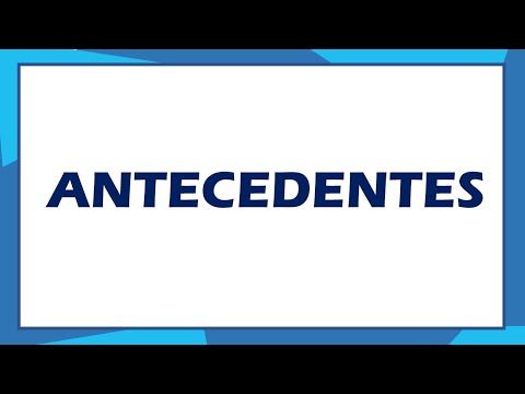 Antecedentes - tesis - proyecto