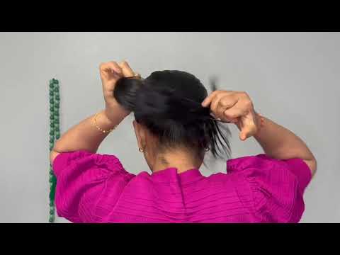 2 Very easy self bun hairstyles tutorial | Hairstyles for ladies #hair #hairstyle #hairstyles