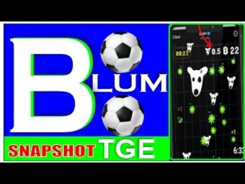 BLUM Snapshot Update - Blum Airdrop Listing and Withdrawal || Blum Ball Game Update