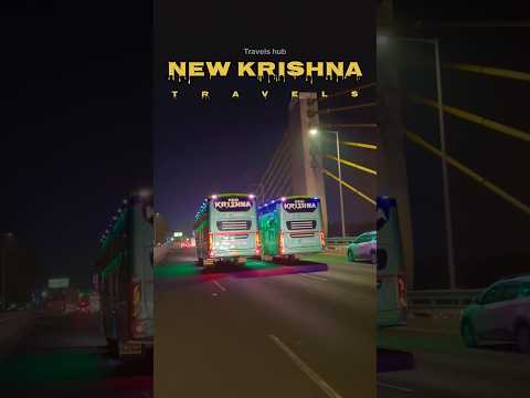 New krishna travels || sleeper luxury bus | #shorts #tranding #4k