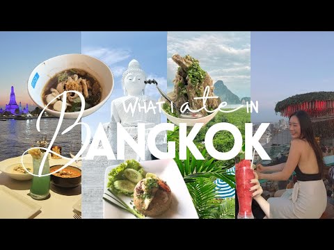 Everything I ate in Thailand🥭🐷 (+ what to do in Bangkok) | Bangkok tourist places, eats, travel vlog