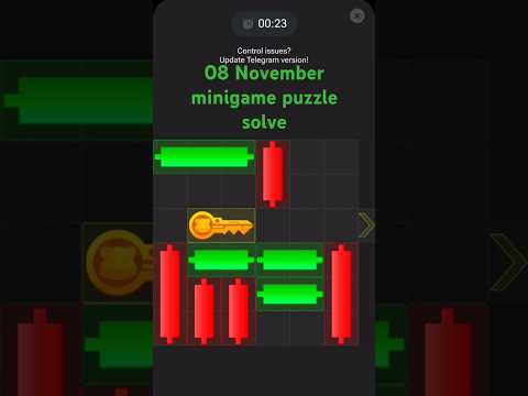 8 November Mini Game 100% EasilySolved Today! Hamster KombatMiniGame #hamsterkombatpuzzle