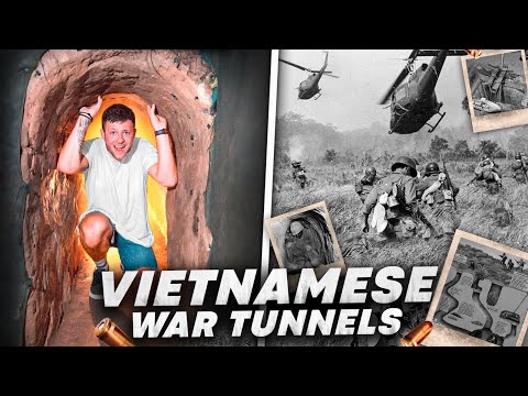 Inside the Viet Cong Tunnels | Cu Chi, Vietnam 🇻🇳