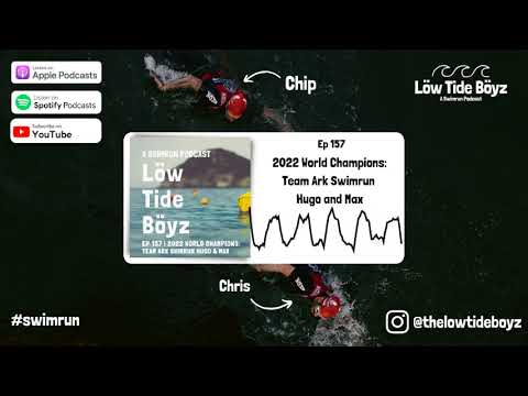 2022 World Champions: Team Ark Swimrun Hugo and Max | Low Tide Boyz, a Swimrun Podcast | Ep 157