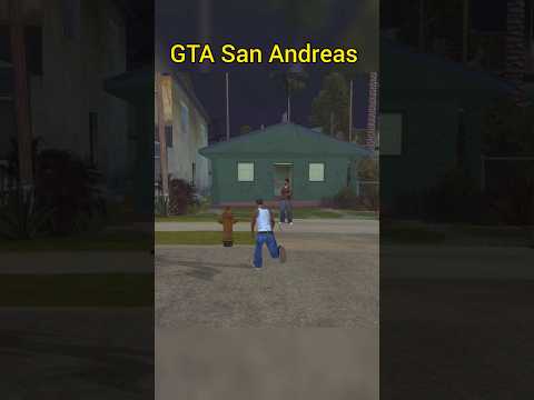 DRUG DEALER IN CJ HOME STREET GTA SAN ANDREAS #gtasanandreas #shorts