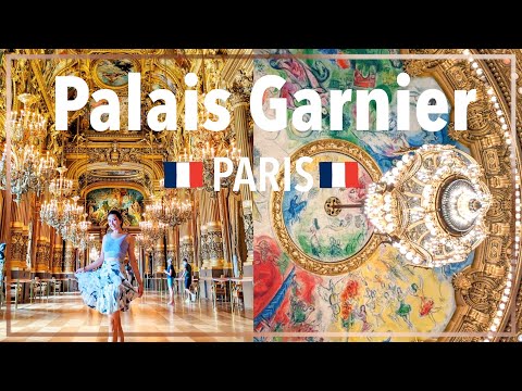 【VLOG in Paris】パリのオペラ座「オペラ・ガルニエ」に行ってきたよ