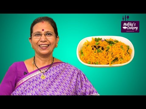 CARROT PEAS DRY CURRY : Mallika Badrinath Recipes | Indian Style Dish