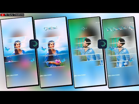 New Trending Pop Photo lyrical video editing in Alight motion Instagram trending Video EDITING