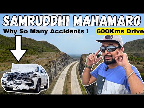 THE MOST DANGEROUS EXPRESSWAY | Hypnotize Drivers ? Samruddhi Mahamarg - 600Kms Drive !