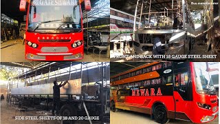 luxury sleeper bus manufacturing process/ luxury sleeper बस निर्माण की प्रक्रिया