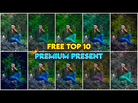 Top 10 Lightroom Premium Presets | Lightroom Presets Free 2024 Aly Top Personal Pack Free Download