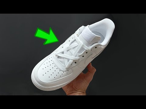 HOW TO DO STAR LACES ON AIR FORCE 1 LOW