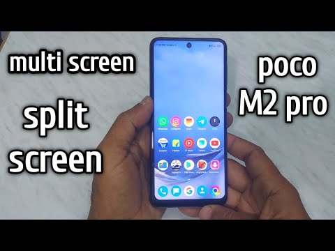 How to use split screen | multi screen on Poco M2 Pro