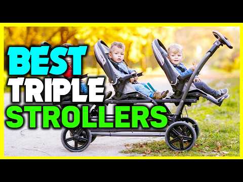 ✅Top 5: Best Triple Strollers in 2024 - The Best Triple Strollers {Reviews}