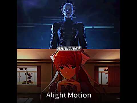 Pinhead (Dead by Daylight) vs Monika DOKI DOKI (SO MUCH TROUBLE) #edit #slashers #debate #vsedit