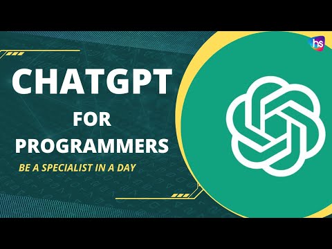 ChatGPT for programmers - Learn Artificial intelligence - Free Tutorial