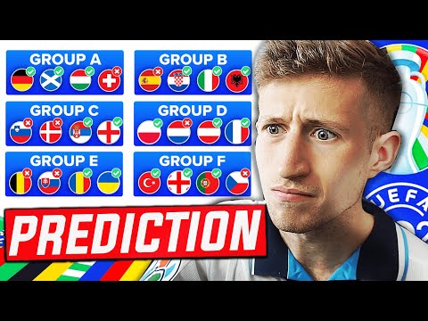 MY UEFA EURO 2024 PREDICTIONS...