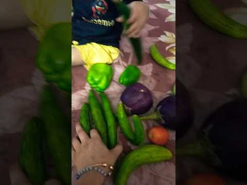 separating vegetable for storing in fridge #vegetables #fridge #refrigerator #sabji#sabzi #ytshorts