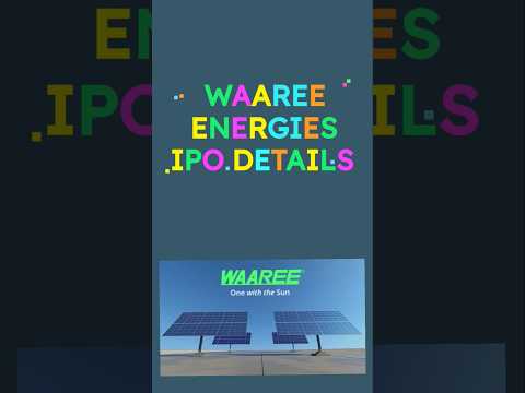 Waaree Energies IPO #IPO #sharemarket #share #finance #waareeenergies #sharelearning