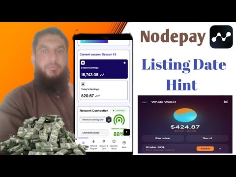 Nodepay listing | nodepay Airdrop listing Date | Nodepay Wallet Connect | Nodepay Mining