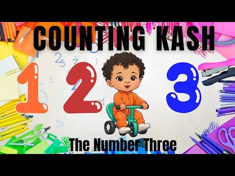 Learn the Number 3 | Numbers Learning for Kids | Counting Adventures | #numbers #preschoollearning