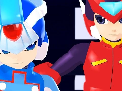 【MMD MEGAMAN ZERO】GLIDE【original X & ZERO】