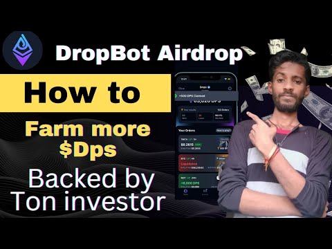 Etherdrop Mining Unlimited trick | how to farm more and more dps points | crypto airdrops