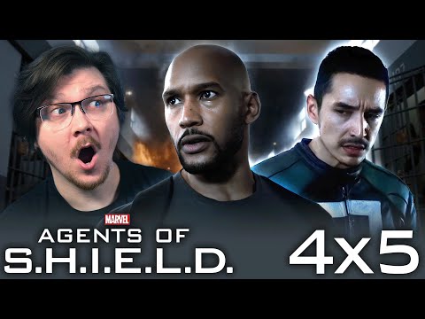 AGENTS OF S.H.I.E.L.D. 4x5 REACTION | Lockup | First Time Watching | Review