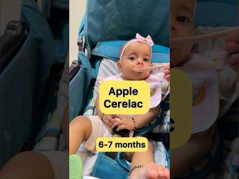 Apple Ceralac for 6-7 months old baby ! Baby Food Recipes