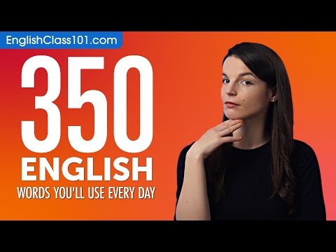 350 English Words You'll Use Every Day - Basic Vocabulary #75