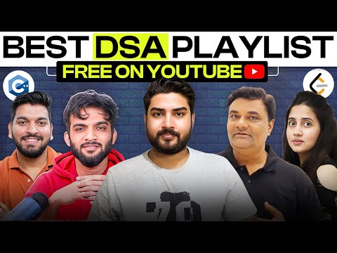 Best DSA Playlist On Youtube | Learn DSA for FREE 🔥