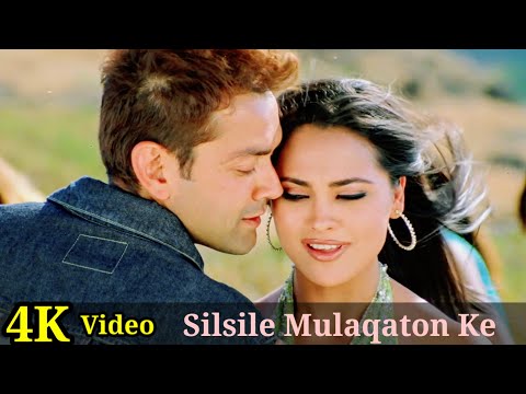 Silsile Mulaqaton Ke Na Chhodiyega 4K Video Song | Bardaasht | Bobby Deol, Lara Dutta HD