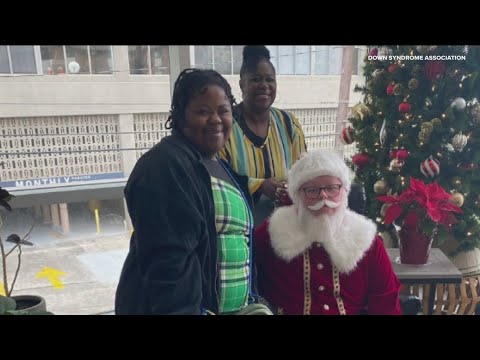 A Santa with Down syndrome delights children, overjoys parents