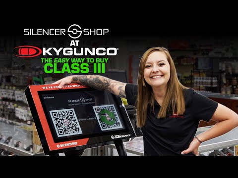 Silencer Shop Kiosks at KYGUNCO - Easy Class III