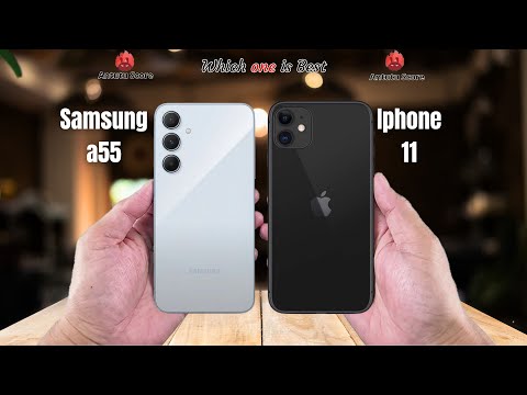 Samsung a55 vs Iphone 11  Full comparison ⚡Which one is Best