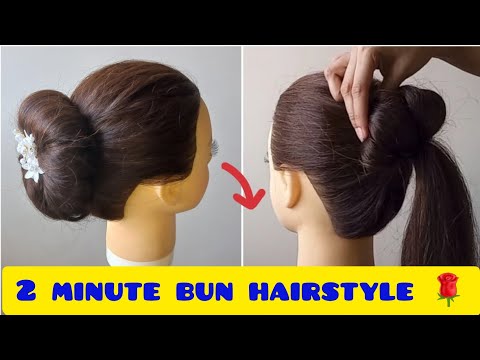 bubble bun hairstyle | bubble bun hairstyle for long hair | bubble bun hairstyle tutorial | #juda