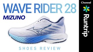 【MIZUNO】新作「WAVE RIDER 28（ウエーブライダー 28）」をシューズアドバイザーがレビュー！クッション性が進化した今作の履き心地は!? #runningshoes