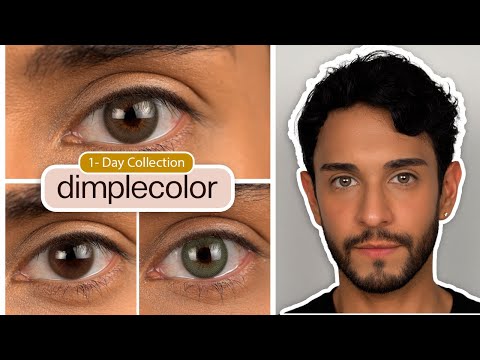 Most COMFORTABLE Colored Contact Lenses by Dimple Color