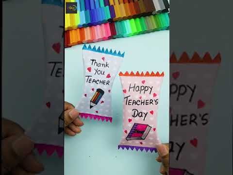 Teachers Day Gift Idea | Last Minute Gift Idea | #Shorts #TeachersDay #ChocolateGiftBox #DIYGift