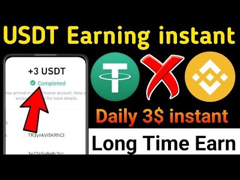 Usdt Earning New USDT Earning Best Usdt Money Website Kop instant Withdraw Proof online Earn