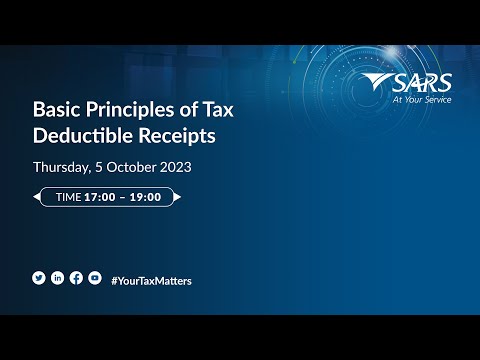 Basic Principles of Tax Deductible Receipts