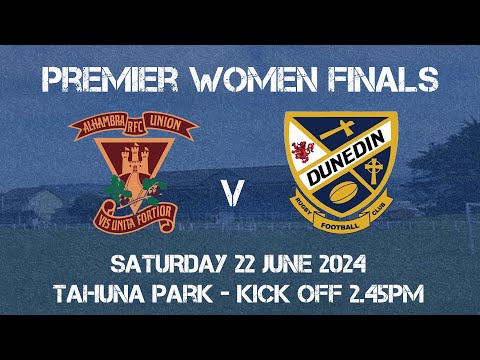 Dunedin Club Rugby Premier Women's Final 2024