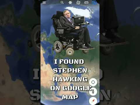 I Found Stephen Hawking🤯😱In Google Map|Google Map Secrets|